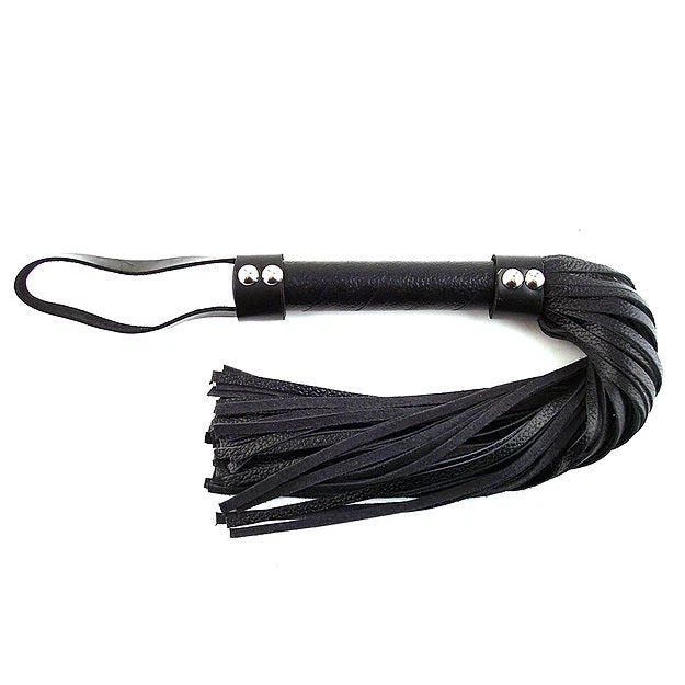H-Style Leather Flogger — official product photo