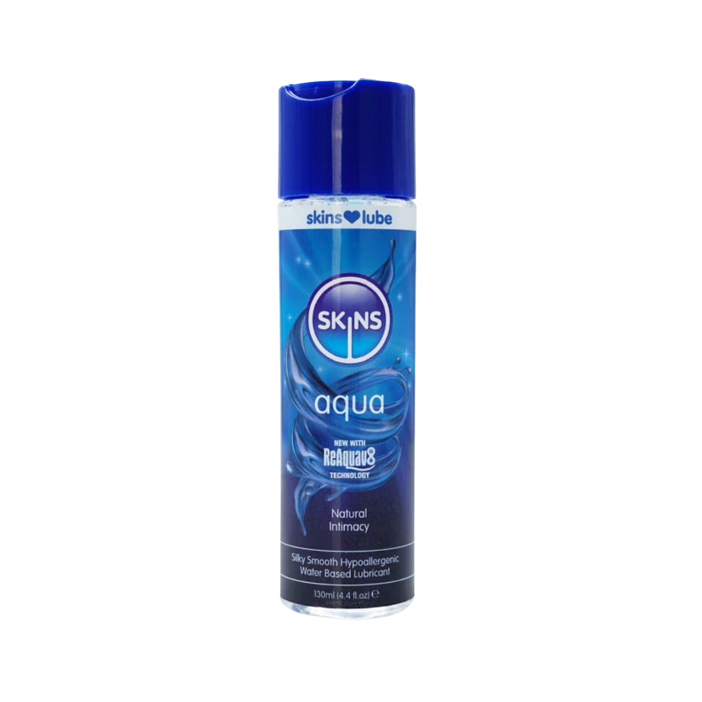 Skins Aqua Water-Based Lubricant 130ml — official product photo