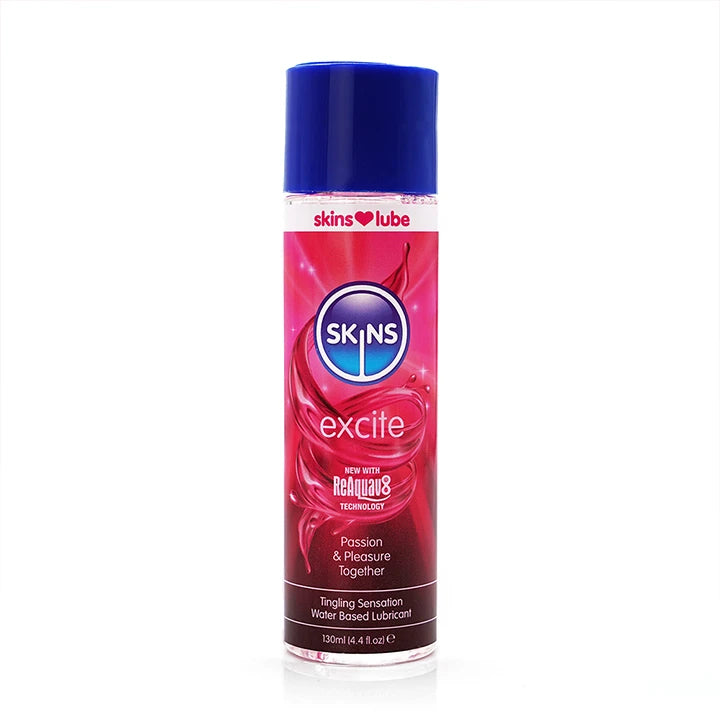 Skins Excite Tingling Lubricant 130ml — official product photo
